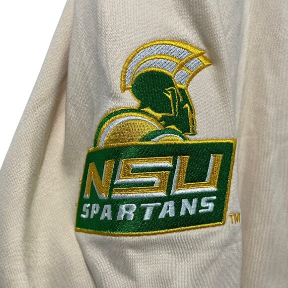 Norfolk State University Behold the Green & Gold Sweatshirt M Retro Varsity NWT - Picture 5 of 12